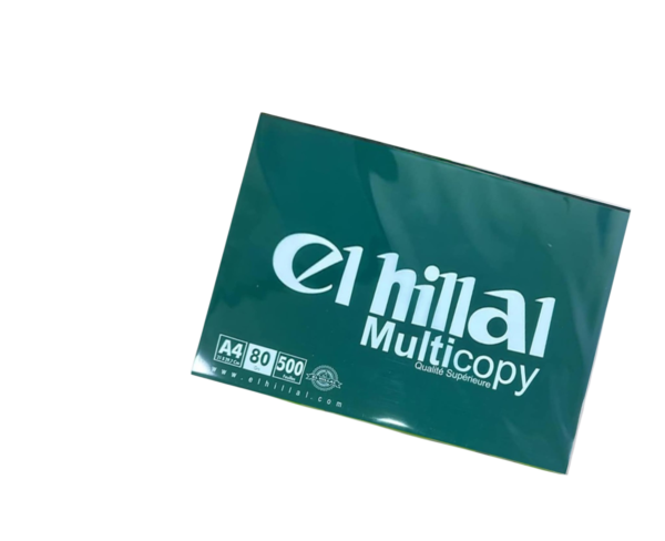 Rame de papier A4 80g El-Hillal GRAND TIRAGE VERT 500 feuilles – Image 4