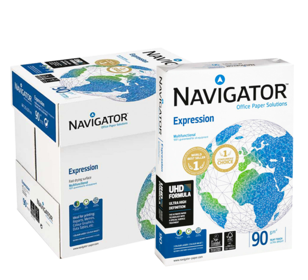 Rame extra blanc A4 90g NAVIGATEUR 500 feuilles – Image 4