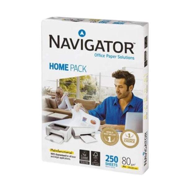 Rame extra blanc A4 90g NAVIGATEUR 500 feuilles – Image 2