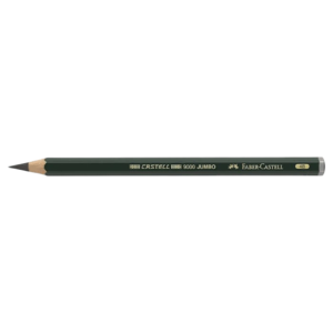 CRAYON GRAPHITE FABER-CASTELL 9000 3-8B