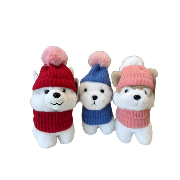 PELUCHE CHIEN AVEC CACHE NEZ – Image 2